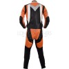 RTX Violator Orange Motorcycle Racing Leather Suit